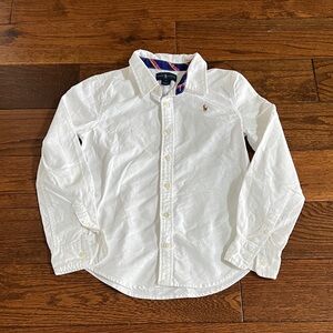 Ralph Lauren Girls Button Down Shirt Sz12